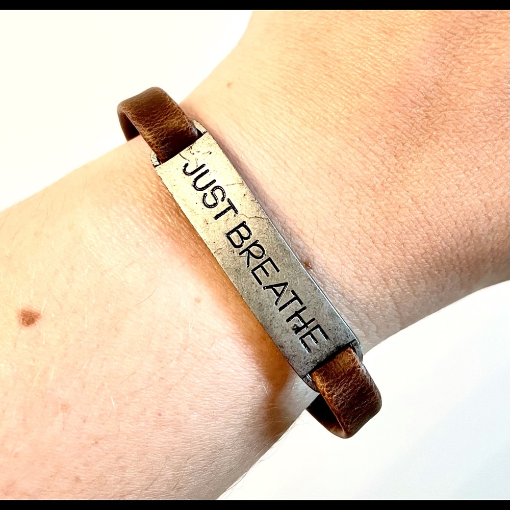 “Just Breathe” Bracelet